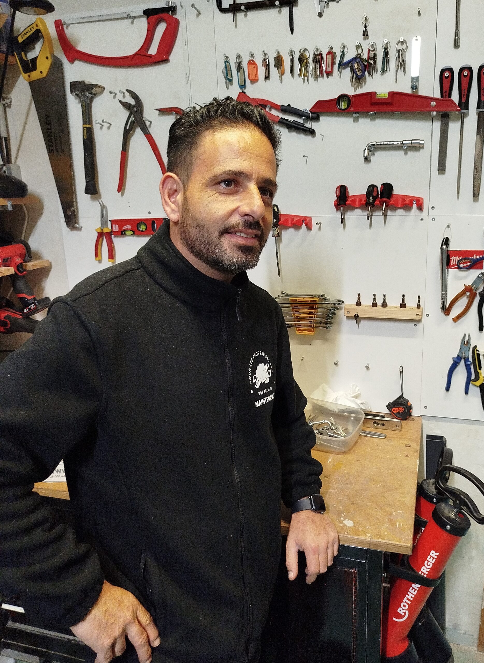 Portrait d’Anthony, nouvel agent de maintenance à Nice